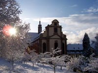 Himmerod – Abteikirche im Winter